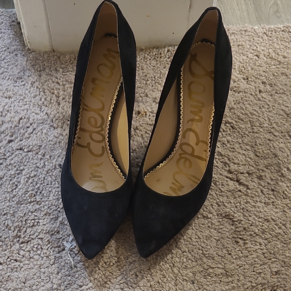 Sam Edelman Black Heels Elegant Design